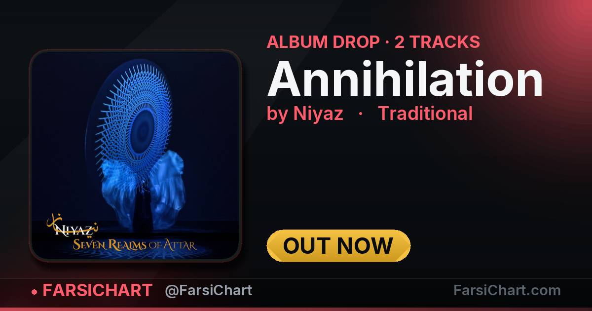 Niyaz just dropped 2 new tracks — Persian music chart · FarsiChart