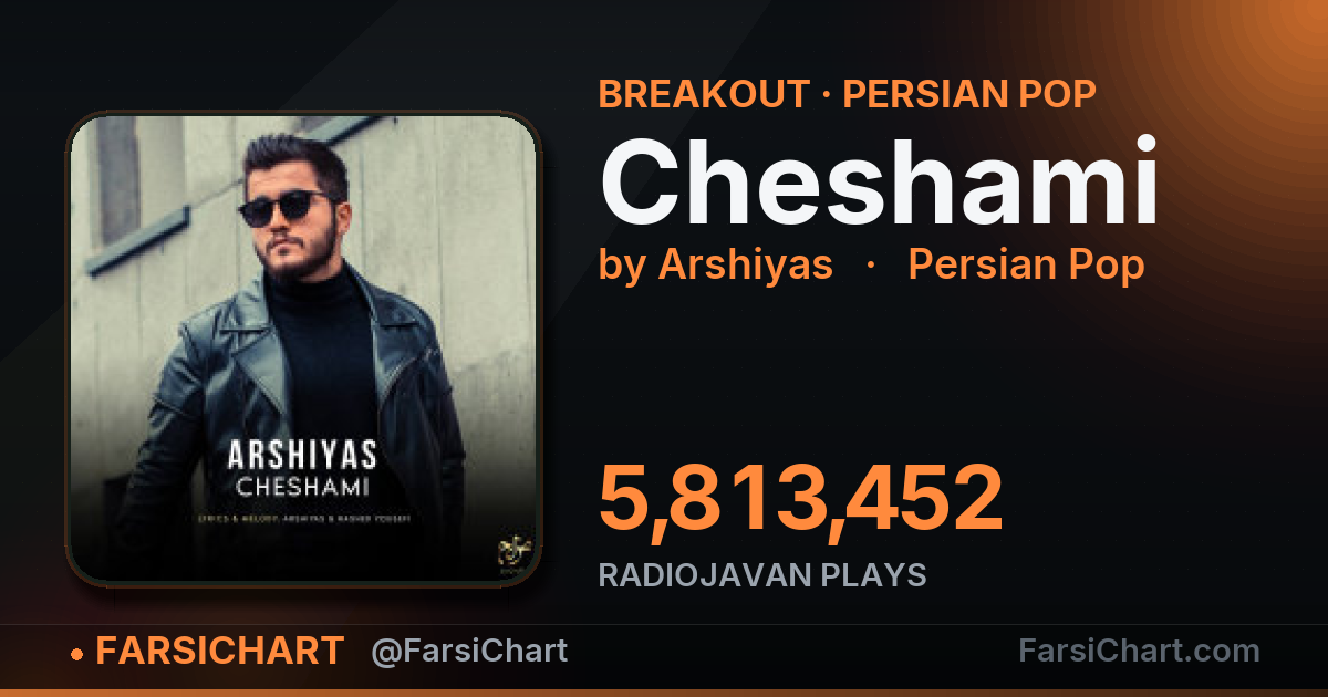 🚀 آهنگ «Cheshami» بدجوری بالا آمده!