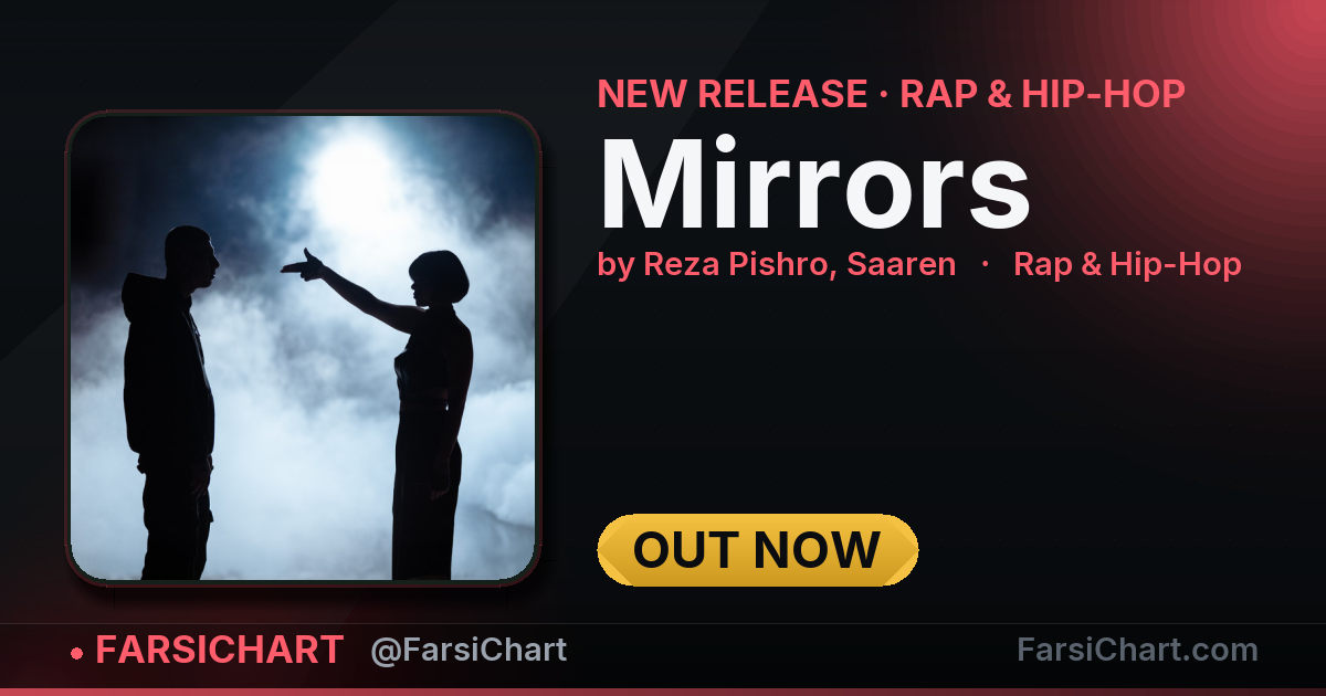 آهنگ جدید رضا پیشرو، سارن منتشر شد: «Mirrors» آهنگ جدید رضا پیشرو، سارن منتشر شد: «Mirrors» — چارت موسیقی ایران · فارسیچارت