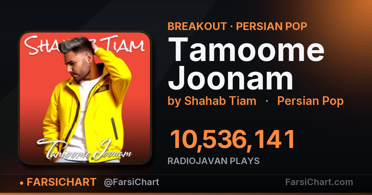 "Tamoome Joonam" is breaking out